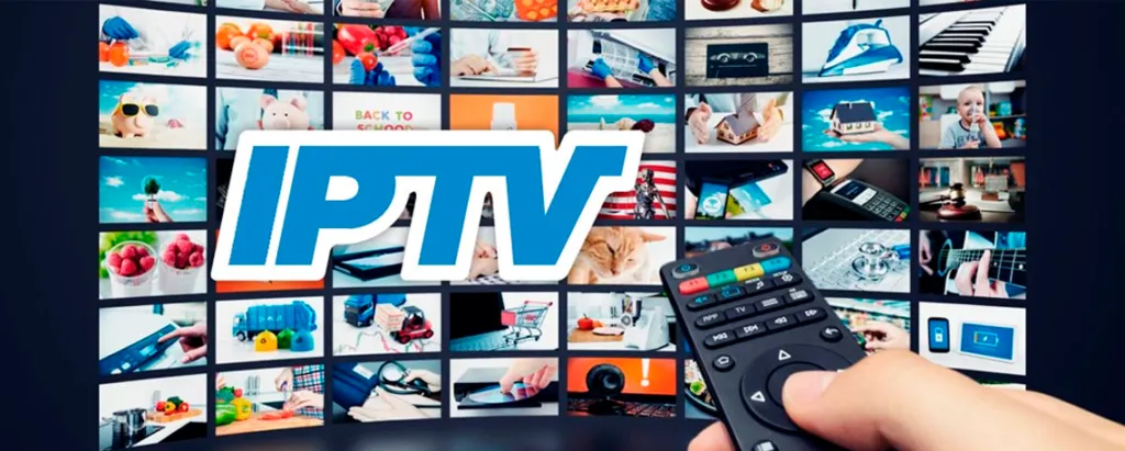 Tela de TV com múltiplos canais de IPTV em exibição Teste IPTV 6 Horas temporario